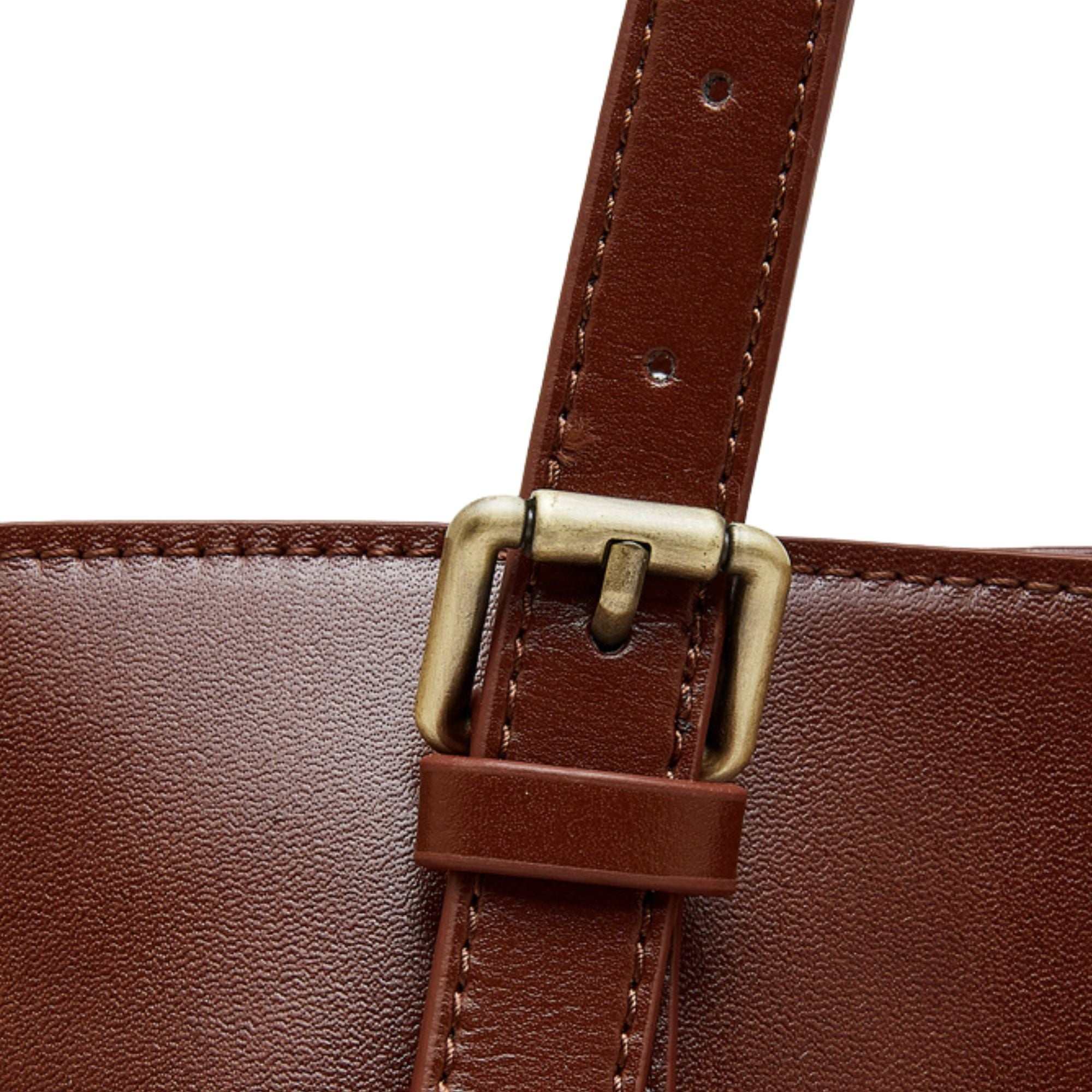 Lowell Large Vegetable-Tanned Leather Tote