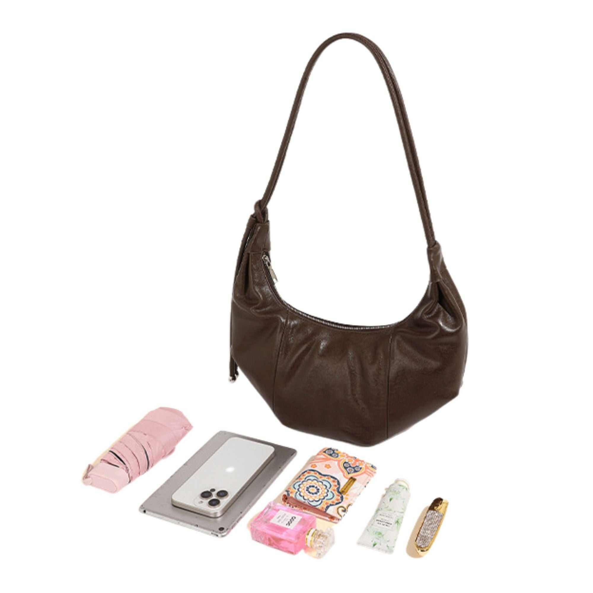 Luna Leather Croissant Sling