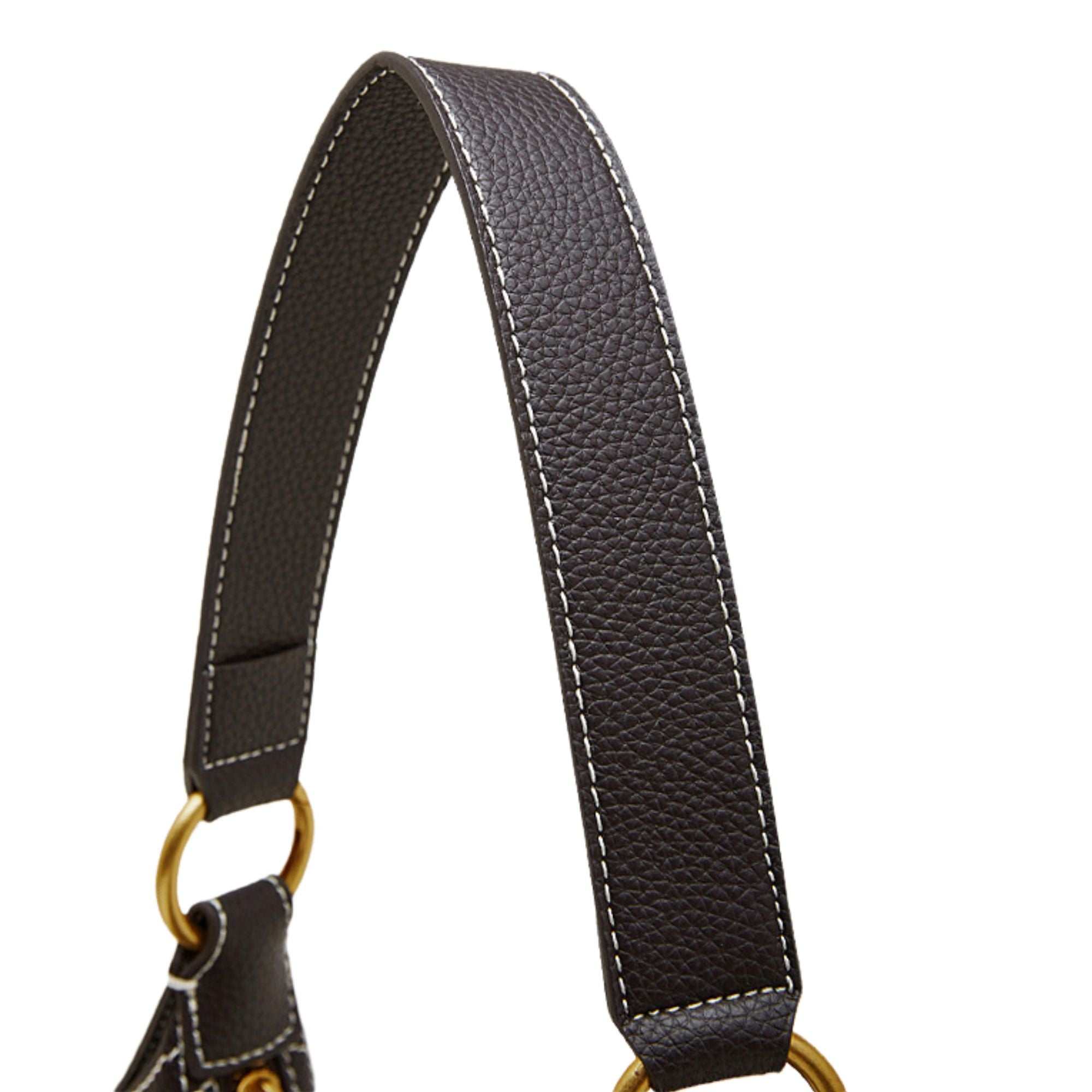 Lunara Top Grain Leather Contrast Hobo