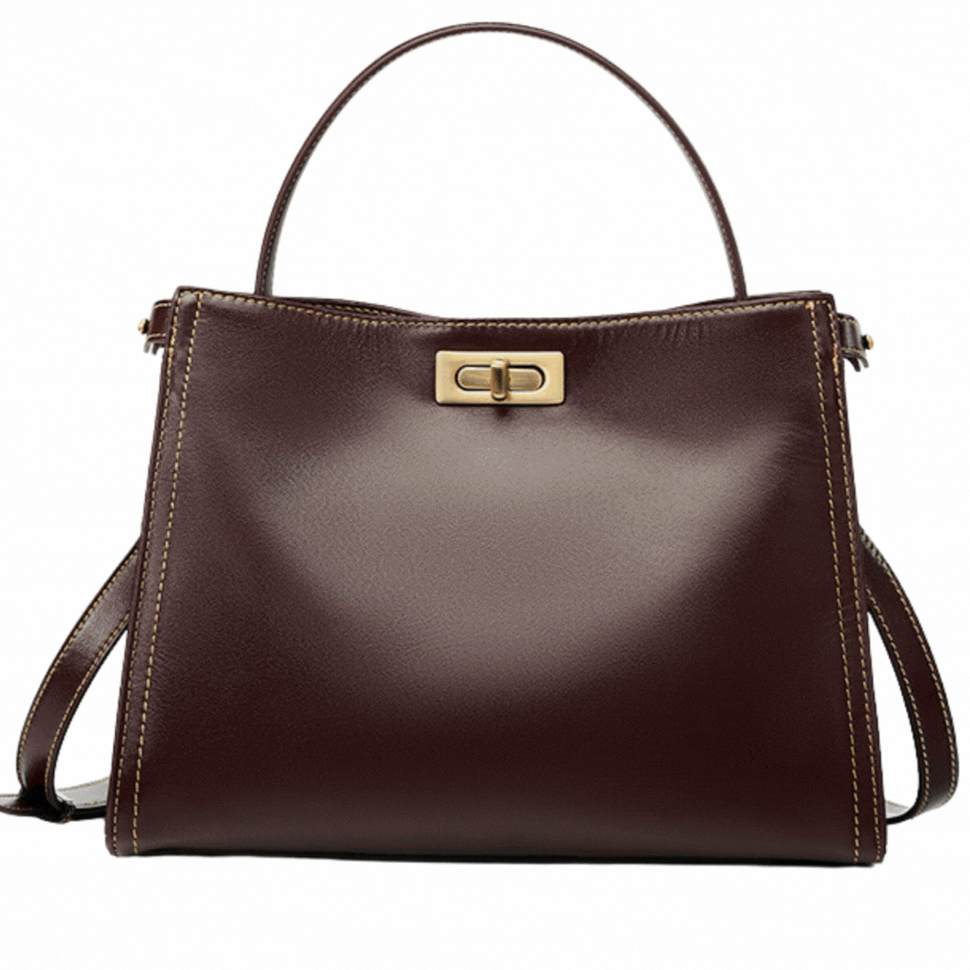 Lunara Tan Leather Crossbody