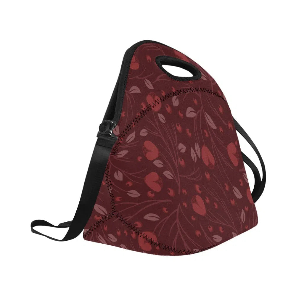 Lunch Bags for Women Large, Red Poppy
