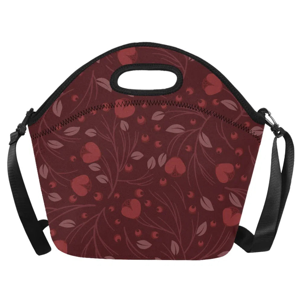 Lunch Bags for Women Large, Red Poppy