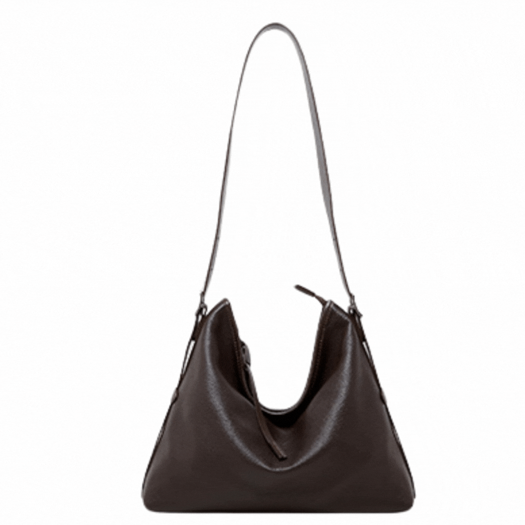 Claridge Simple Leather Hobo