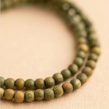 Natural Green Sandalwood bracelet