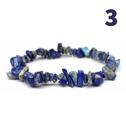 Lapis Lazuli Jade Bracelet Stack