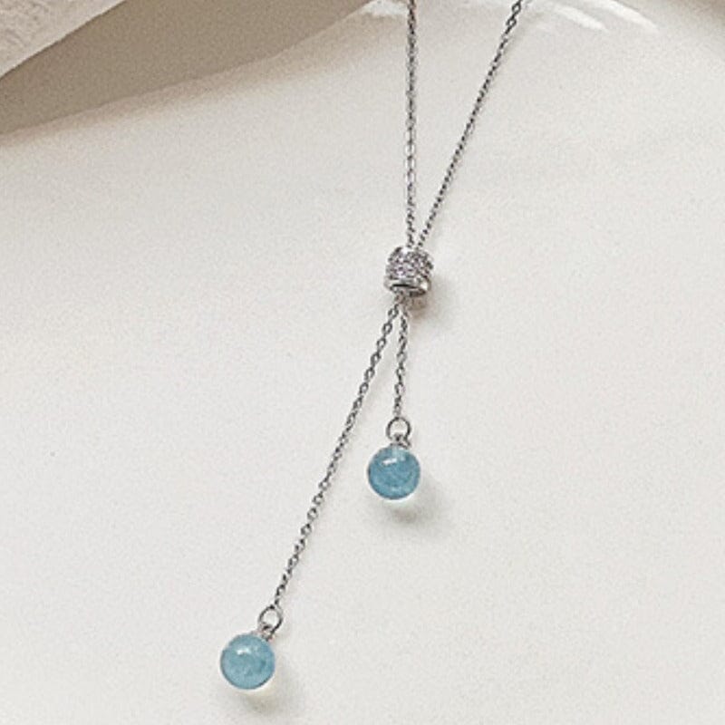 925 Sterling Silver Rose Quartz Necklace