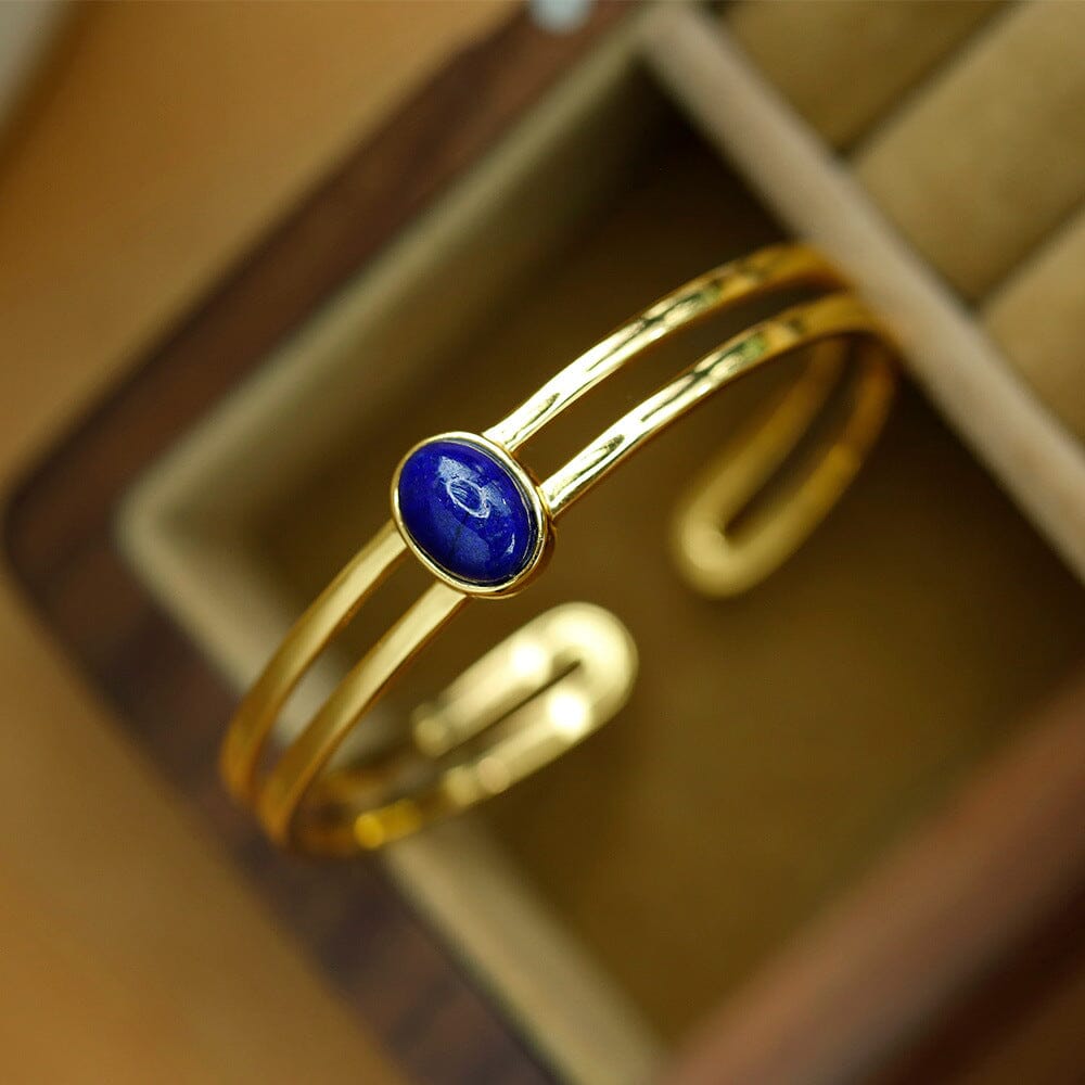 Gemstone Lapis Lazuli Bracelet