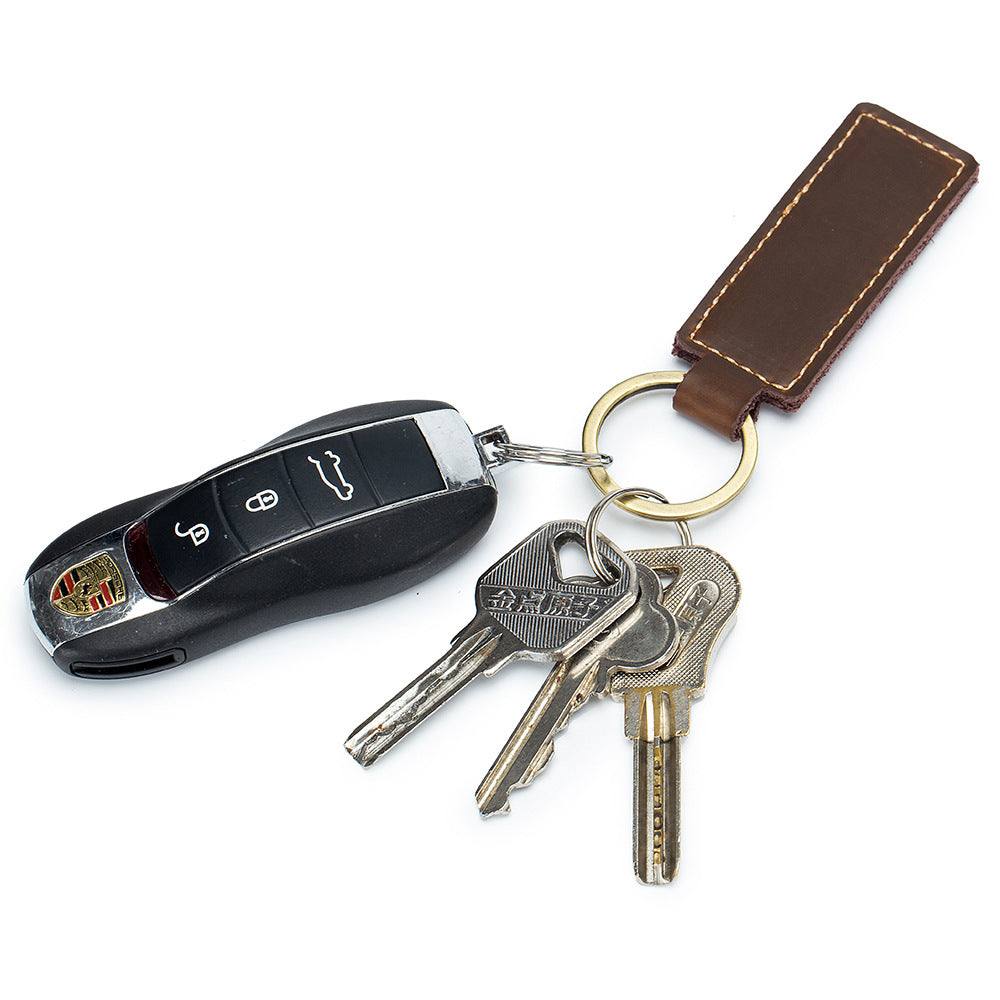 Bartley Leather Keyring