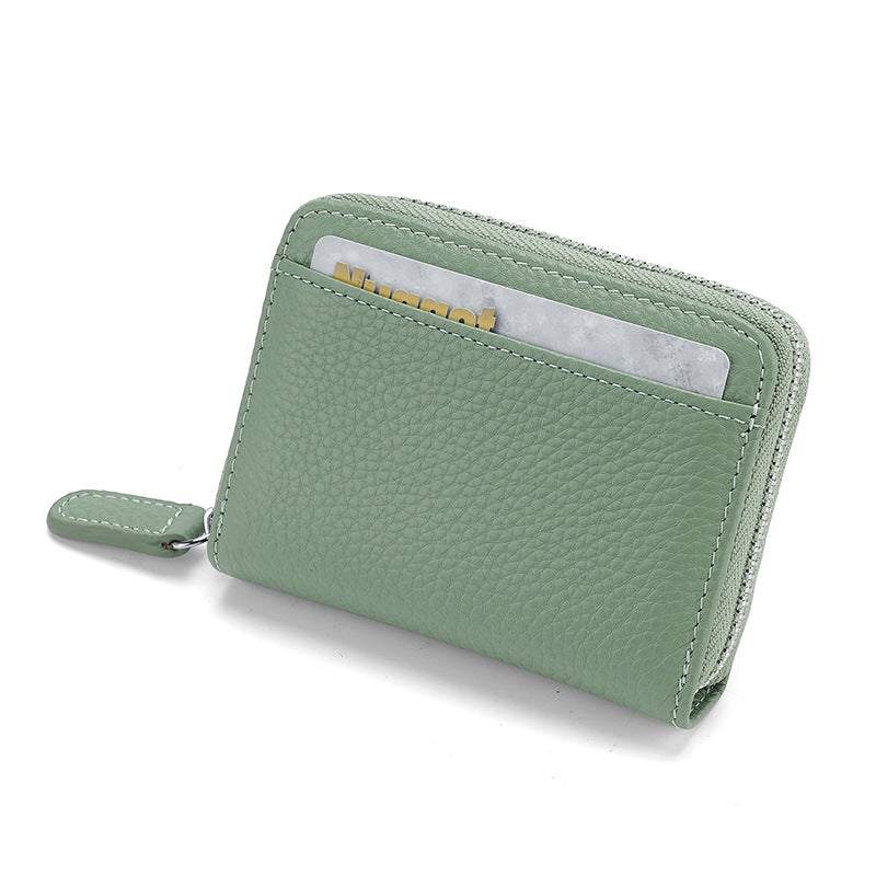 Defender RFID Compact Leather Wallet