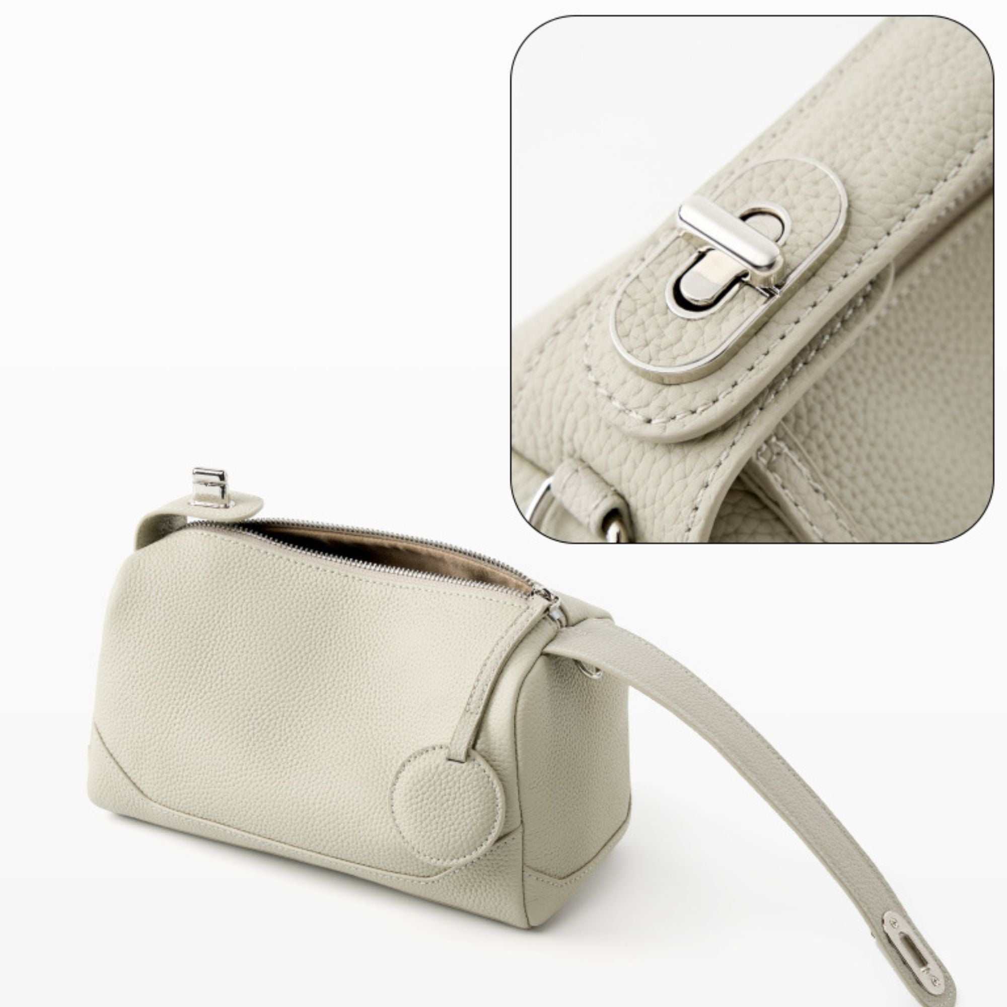 Petite Modern Lychee Leather Handbag  (11).jpg__PID:e3640175-513f-451f-b771-26a402e02273