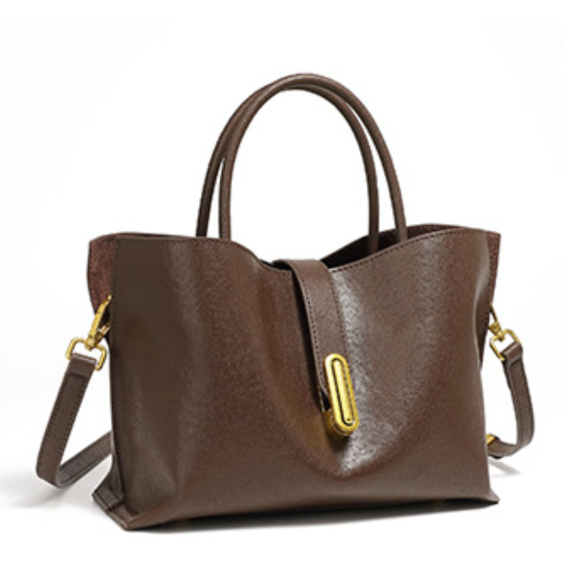 Preston Petite Vegetable Tanned Leather Tote