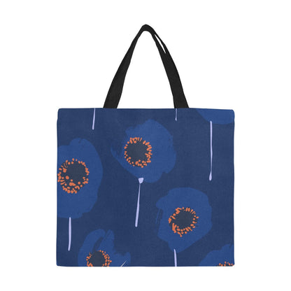 Reusable Shopper Bag, Blue Amsonia