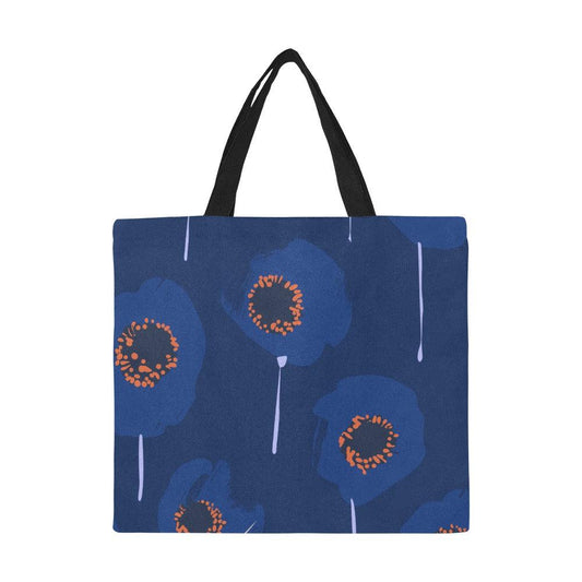 Reusable Shopper Bag, Blue Amsonia