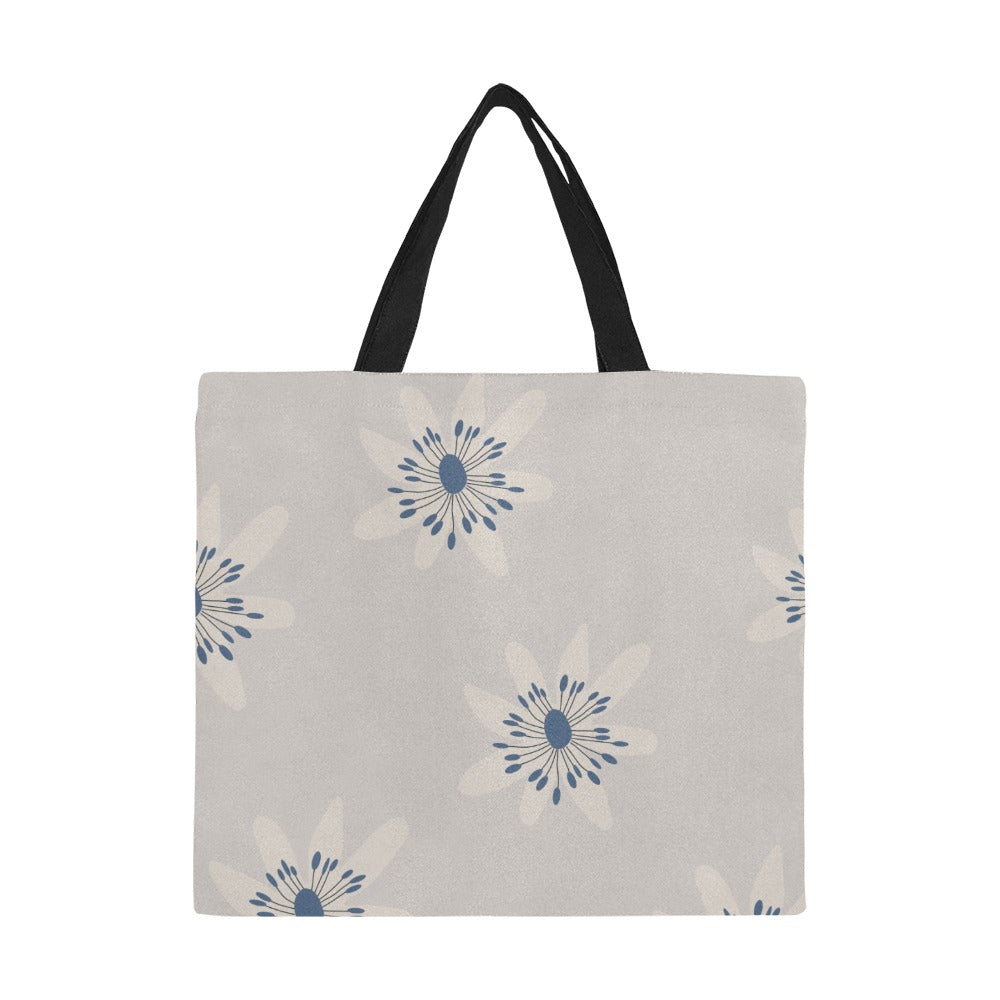 Reusable Shopper Bag, Ecru Dandelion