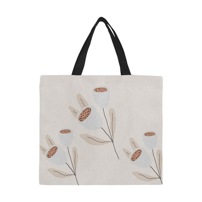 Reusable Shopper Bag, Grey Tulip