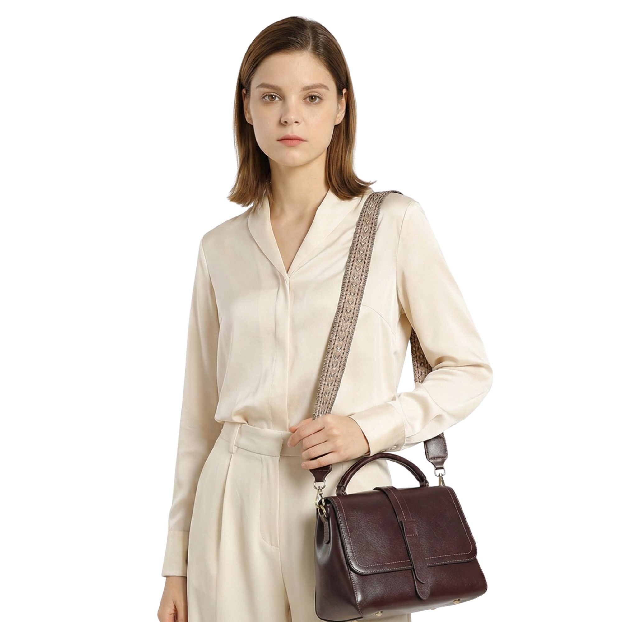 Richmond Vegetable Tanned Leather Crossbody