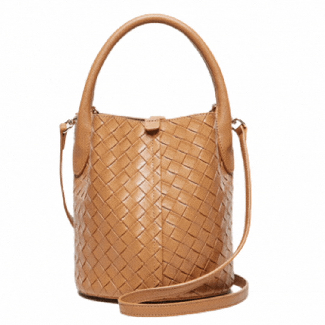 Bakewell Woven Bucket  Bag