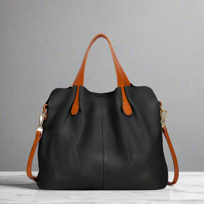 Soft Luxe Genuine Leather Handbag