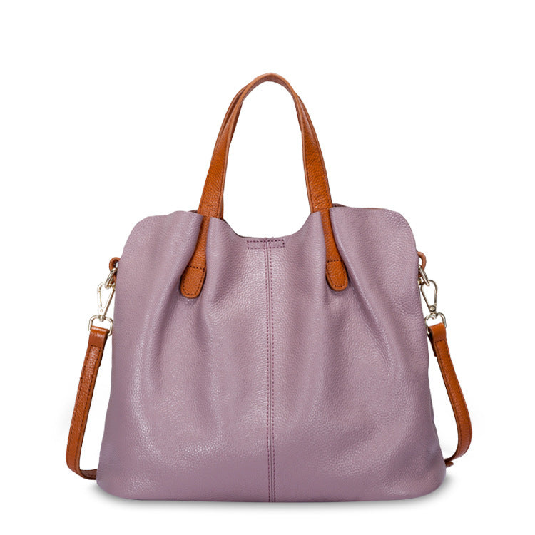 Soft Luxe Genuine Leather Handbag