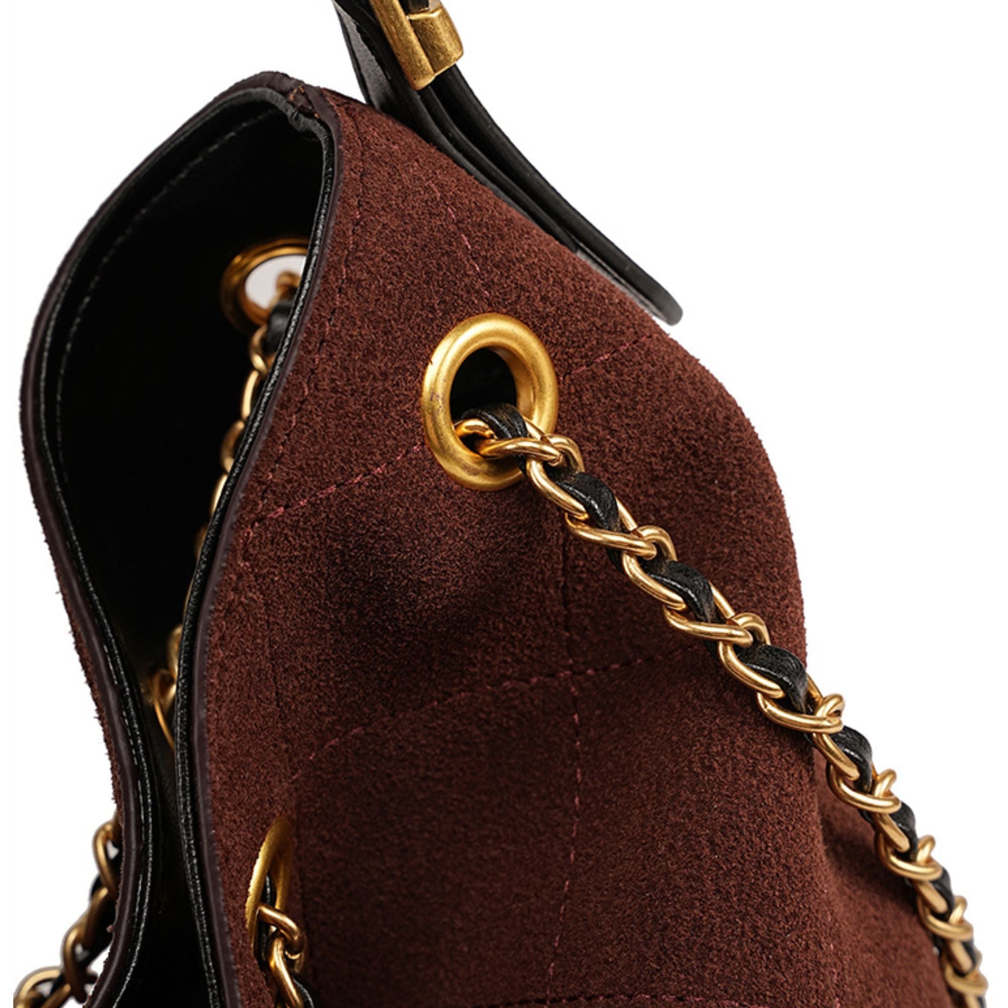 Stratford Suede Bucket Bag
