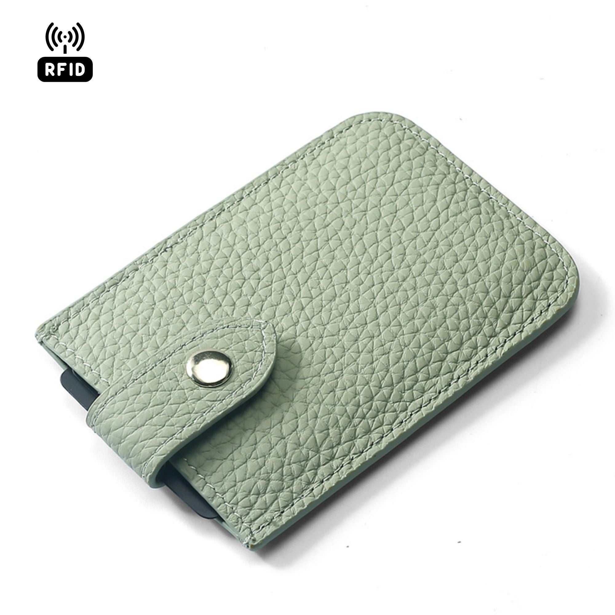 Swift Shield Leather RFID Card Holder