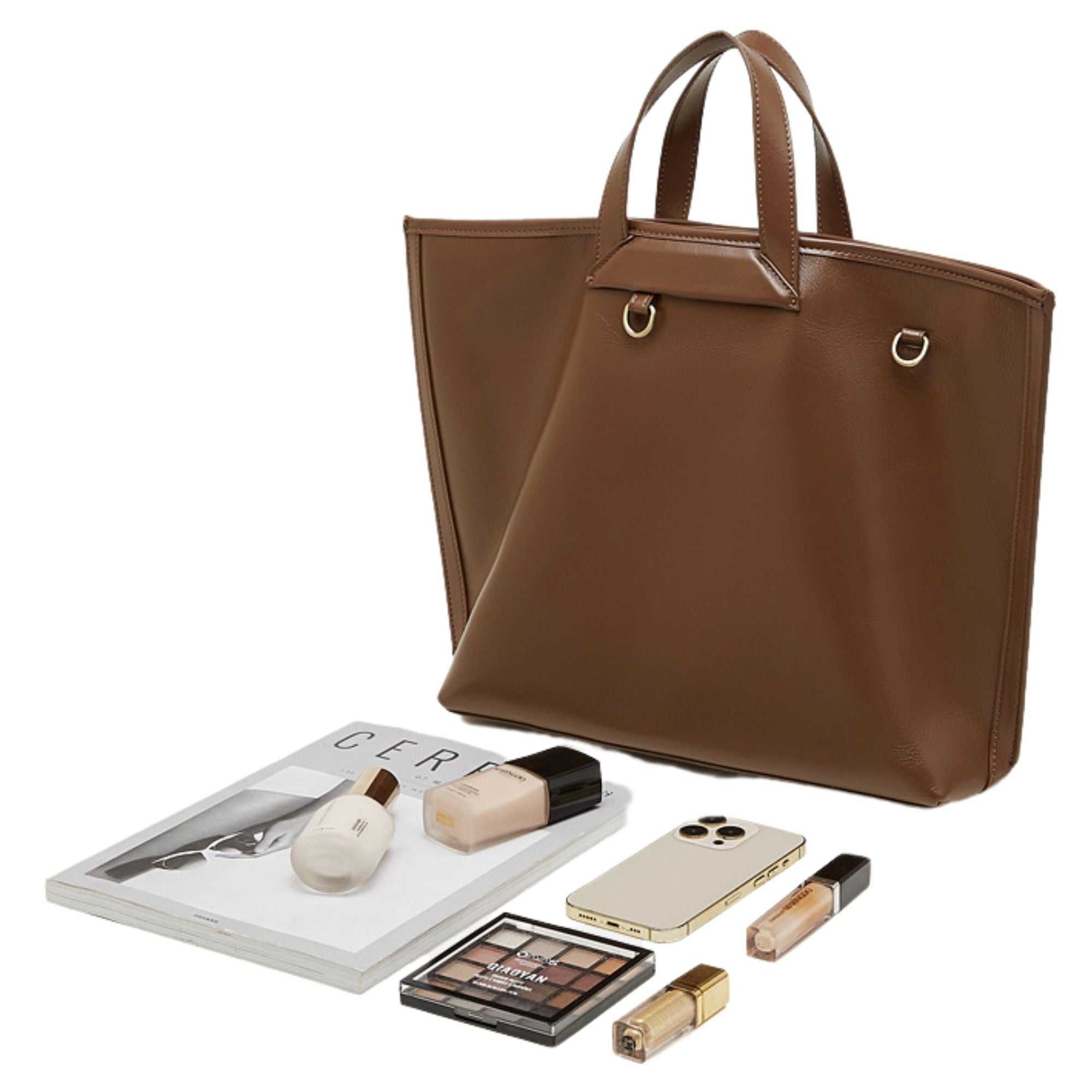 Thayer Vegetable Tanned Leather Commuter Tote