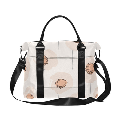 Travel Bag With Trolley Sleeve, Peach Poppy