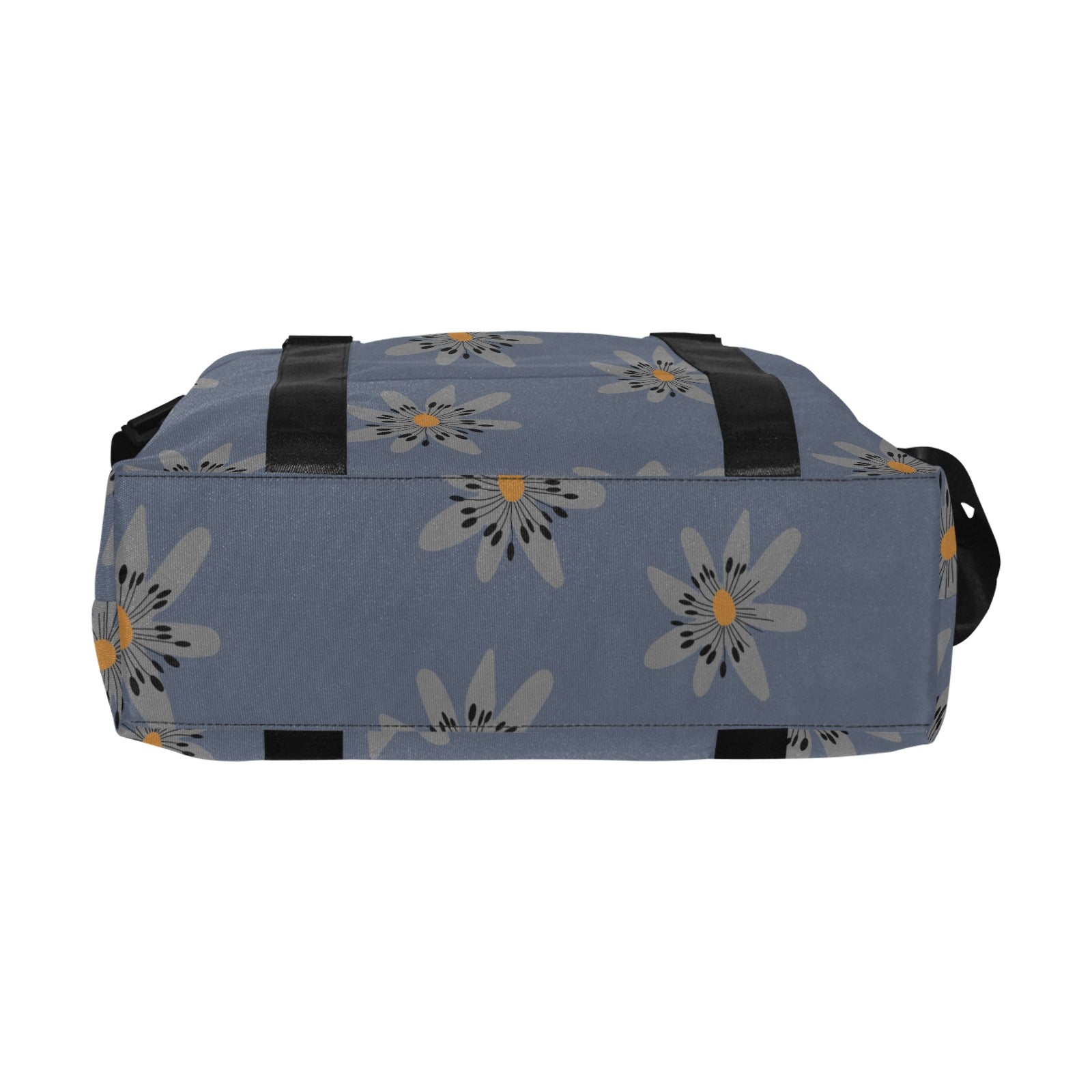 Travel Bag with Trolley Sleeve, Blue Dandelion