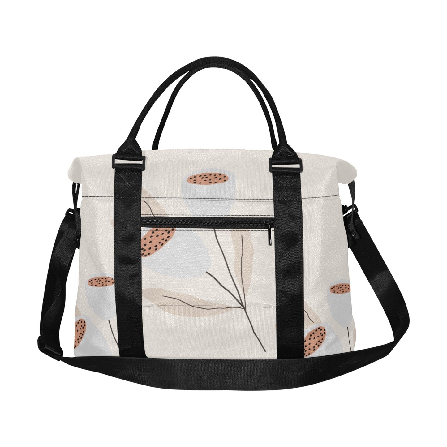 Travel Bag with Trolley Sleeve, Grey Tulip