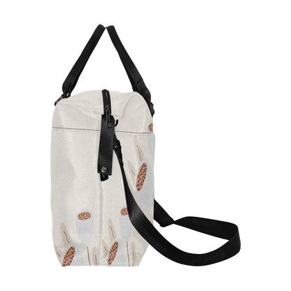 Travel Bag with Trolley Sleeve, Grey Tulip