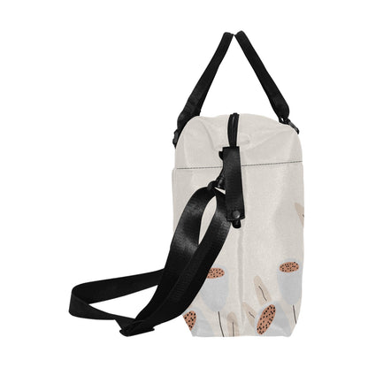 Travel Bag with Trolley Sleeve, Grey Tulip