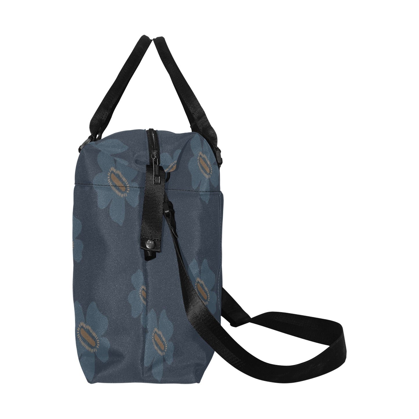 Travel Bag with Trolley Sleeve, Navy Tigrinum