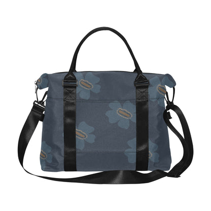 Travel Bag with Trolley Sleeve, Navy Tigrinum