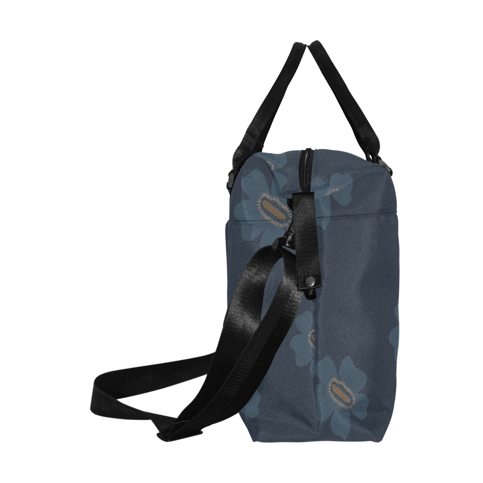 Travel Bag with Trolley Sleeve, Navy Tigrinum