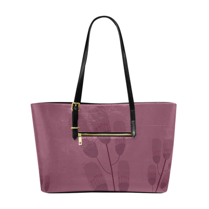 Vegan Leather Floral Handbag, Rosebell