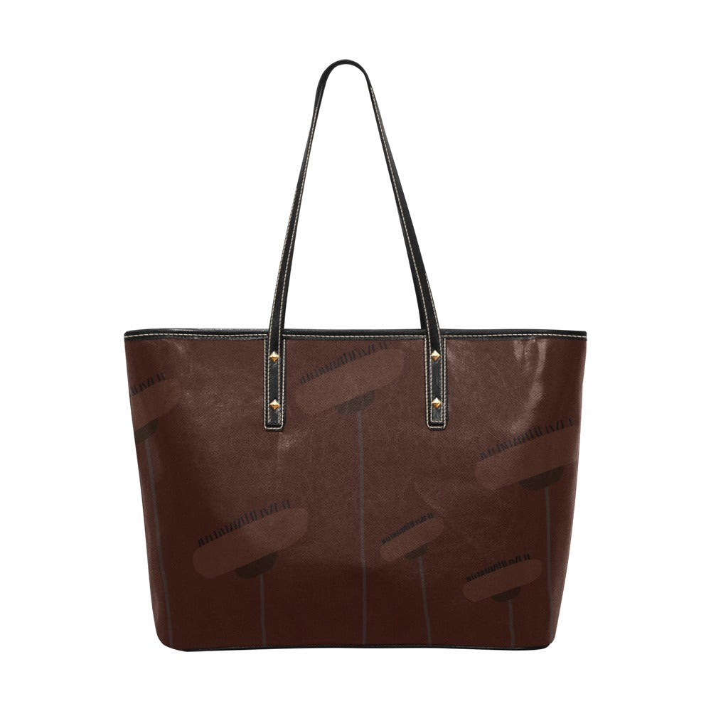 Vegan Leather Tote Bag