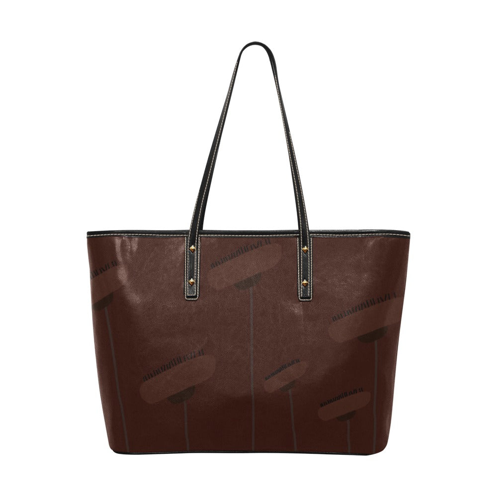 Vegan Leather Tote Bag