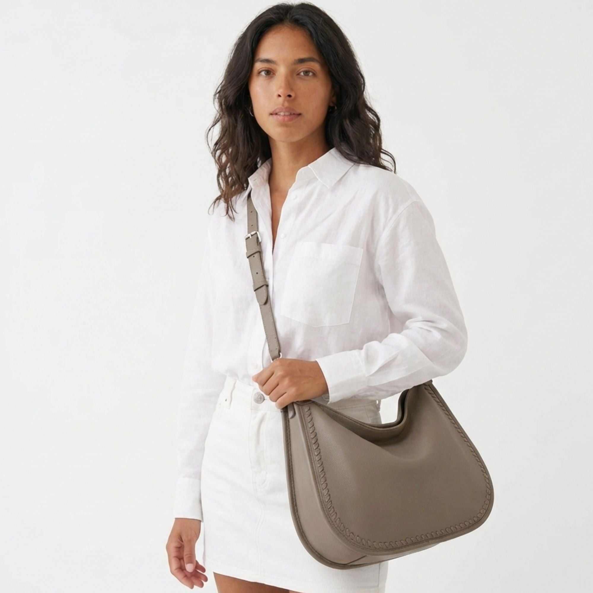 Windsor Top Grain Leather Satchel