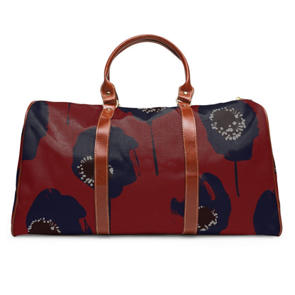 Women's weekend Bag, Blue Poppy