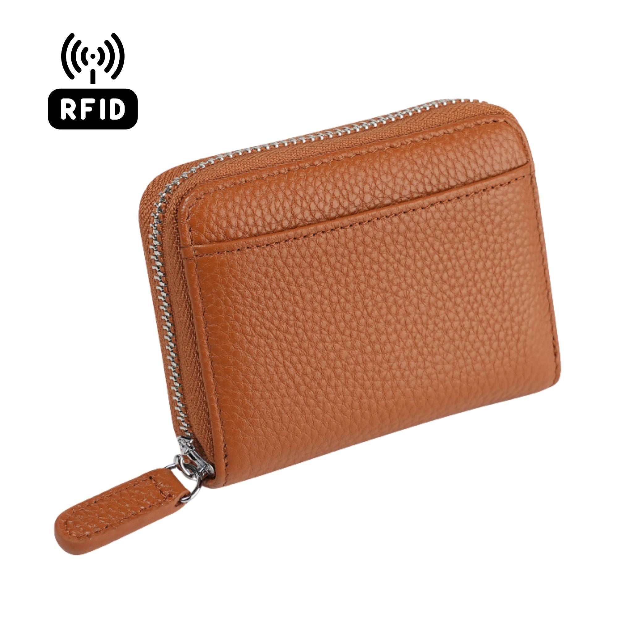 Defender RFID Compact Leather Wallet
