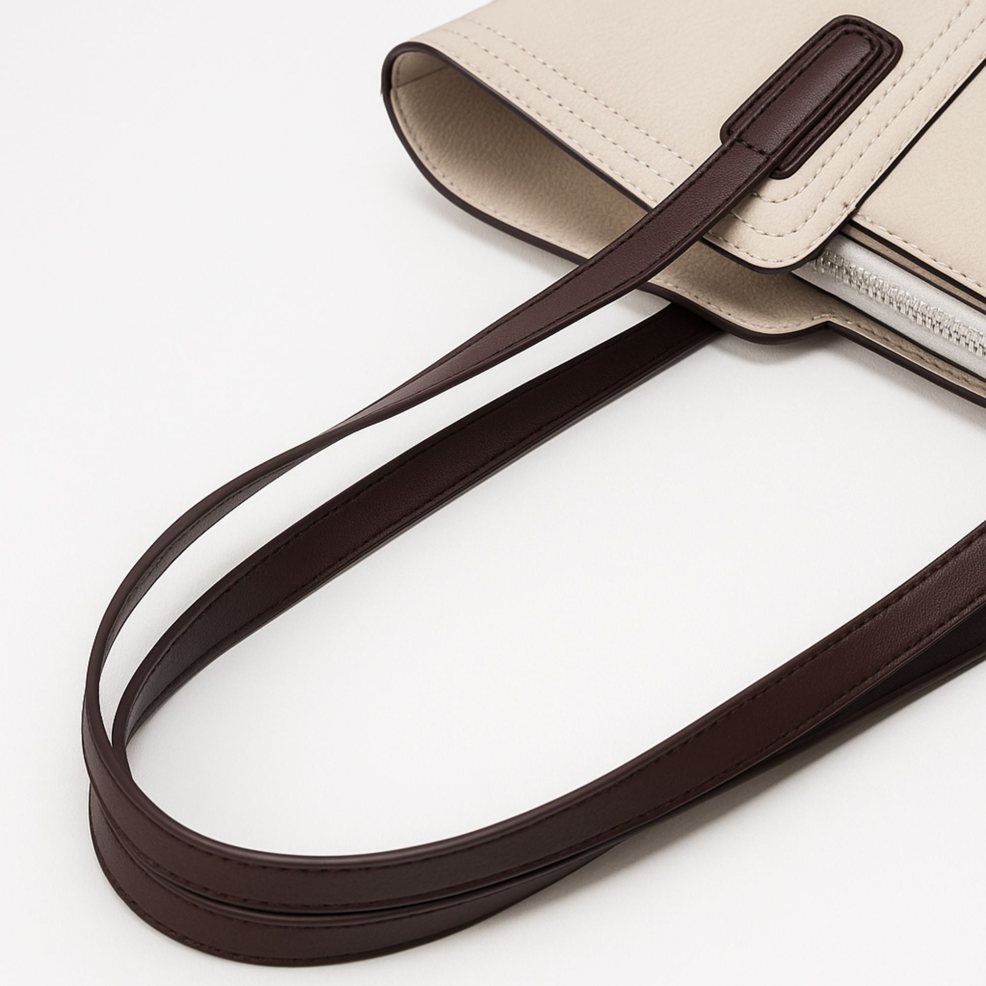 Fairmont Dual Tone Leather Tote