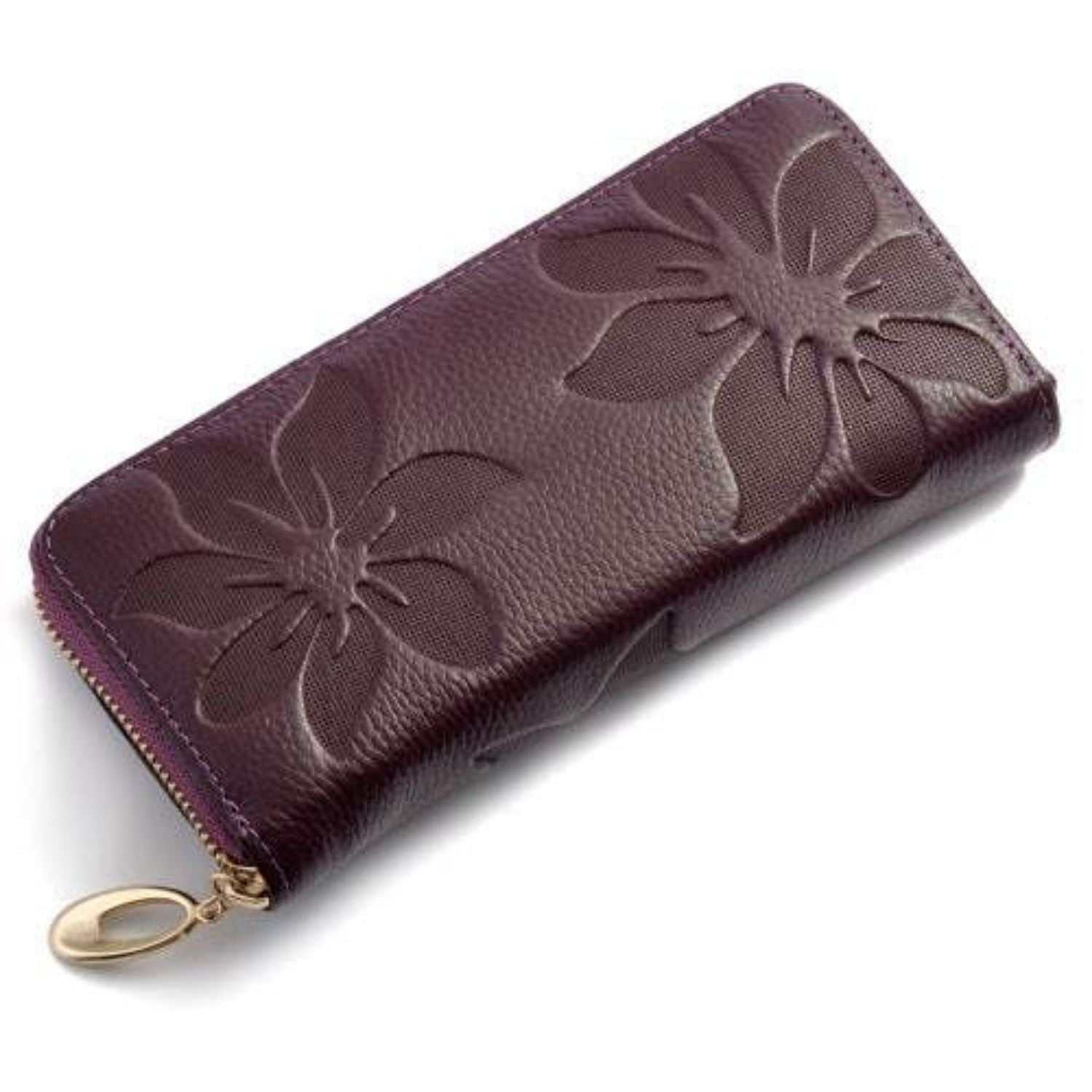 Rye Floral Leather Wallet