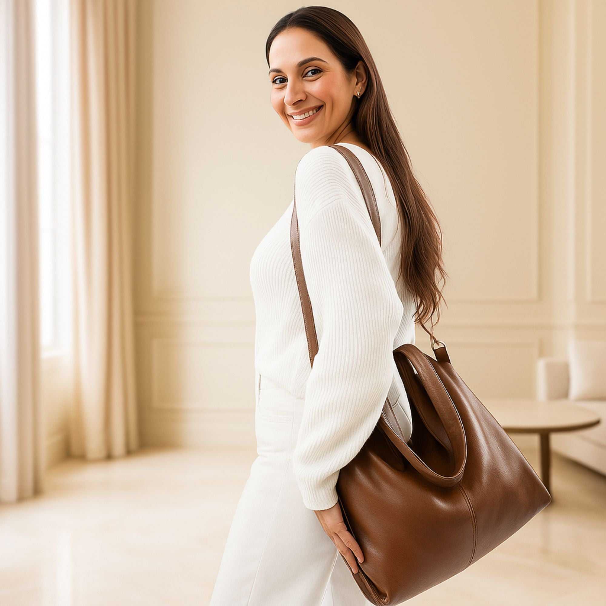 Ashbury Hobo Leather Bag