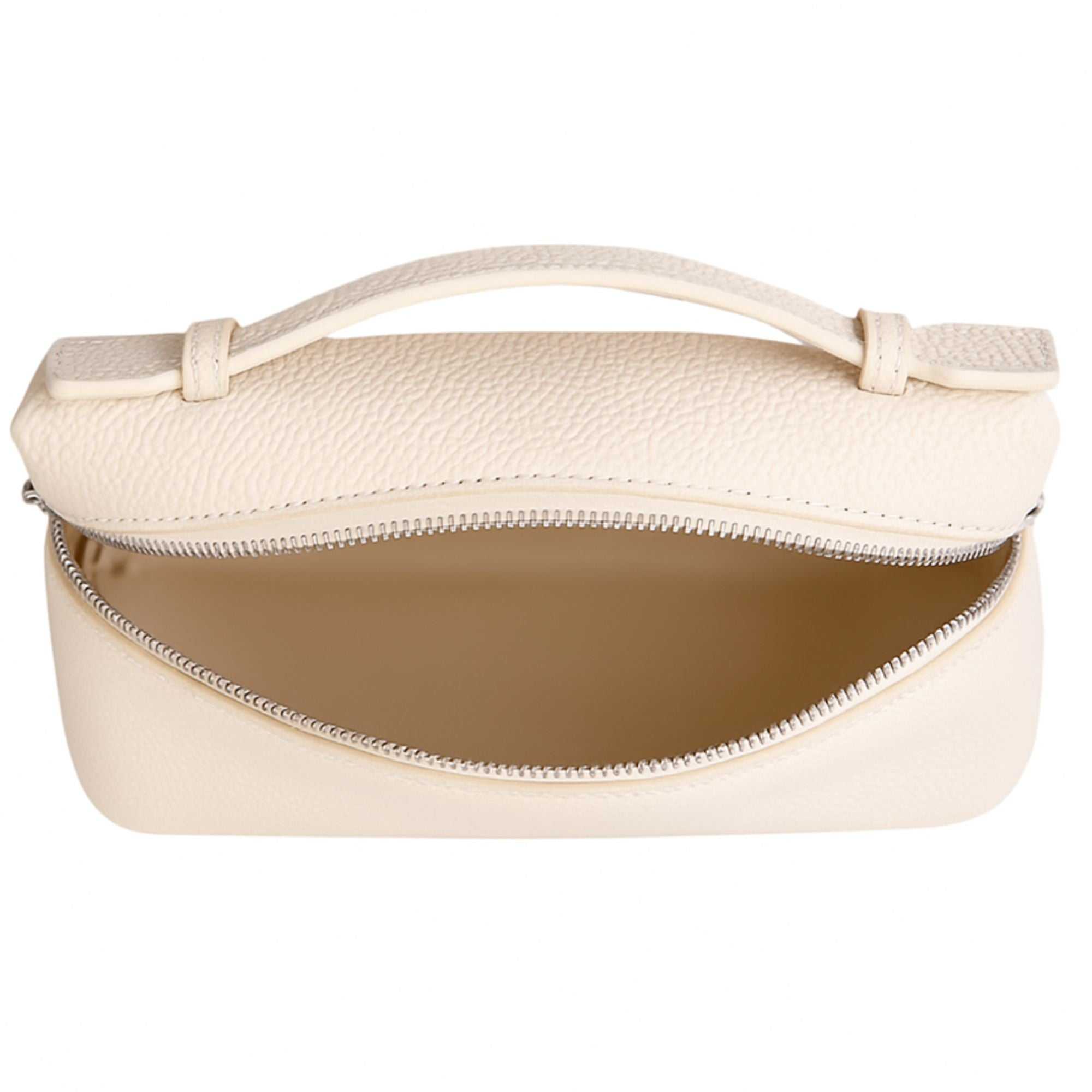 Mini Handbag Crossbody in Lychee Leather