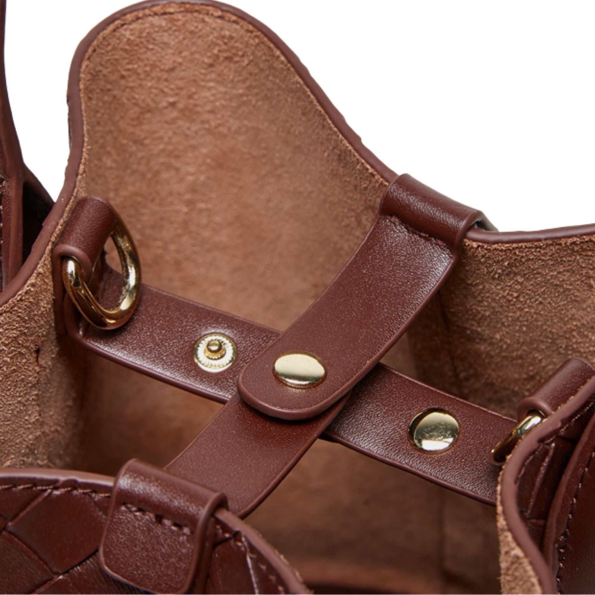 Bakewell Woven Bucket  Bag