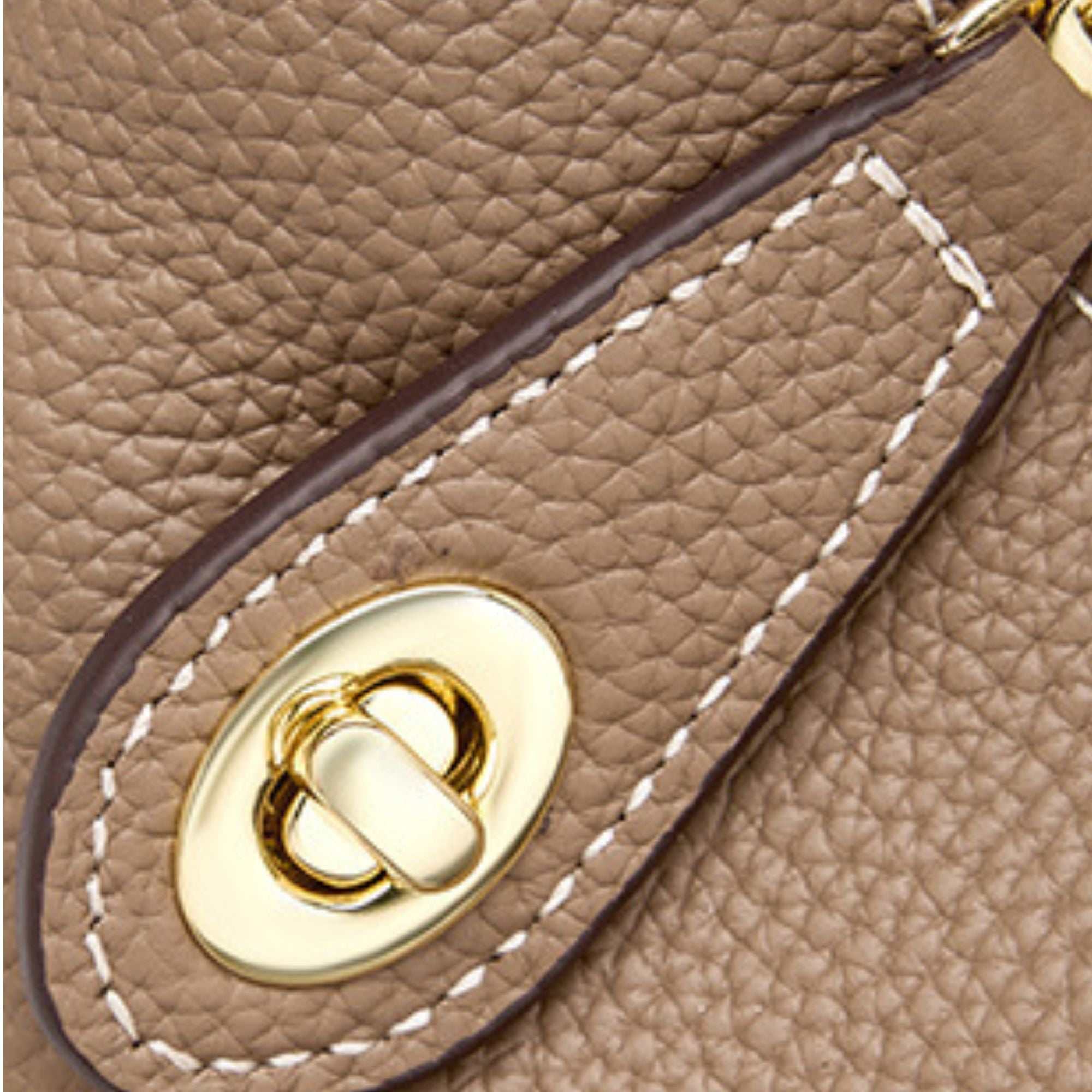 Kensington Trapezoid Leather Crossbody