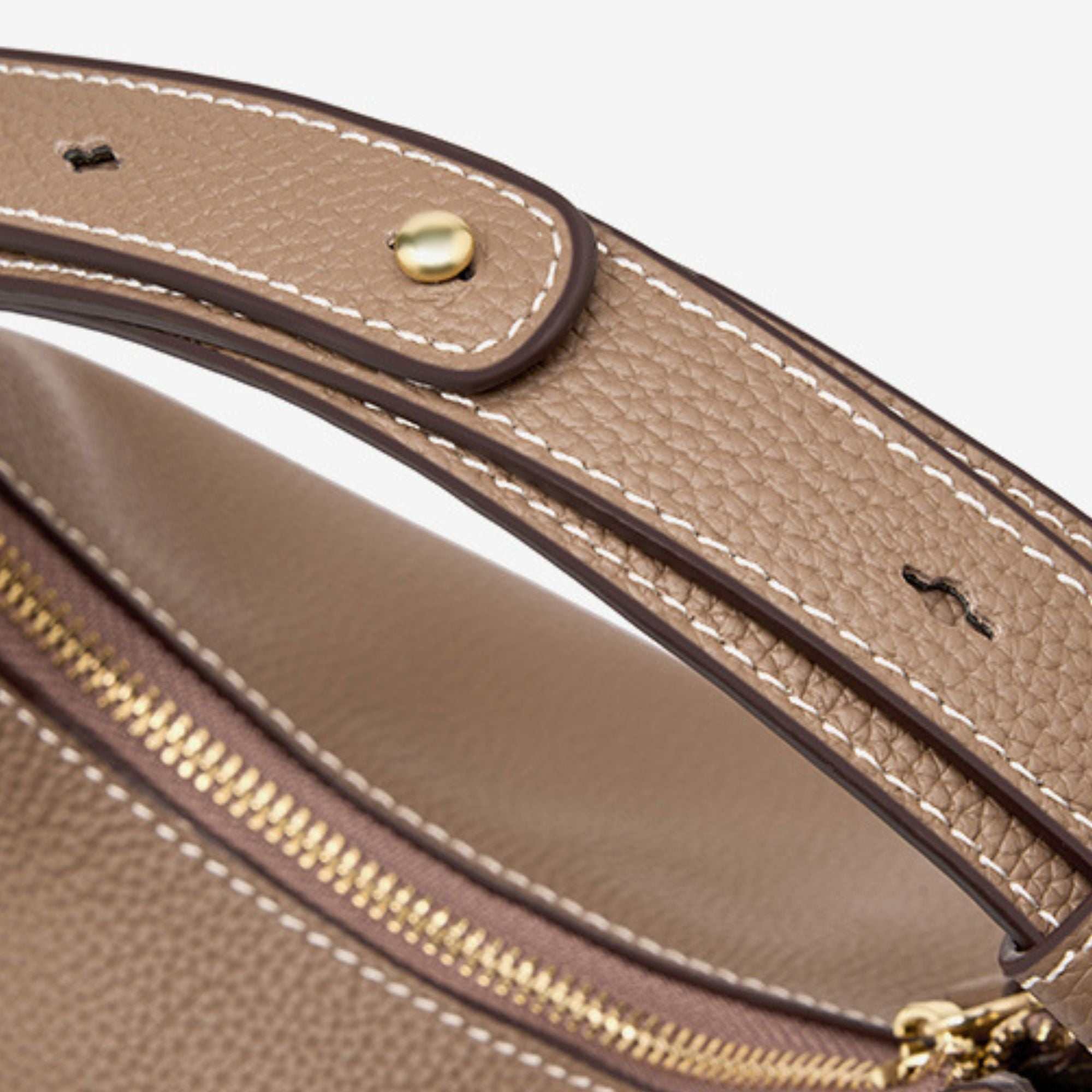 Kensington Trapezoid Leather Crossbody